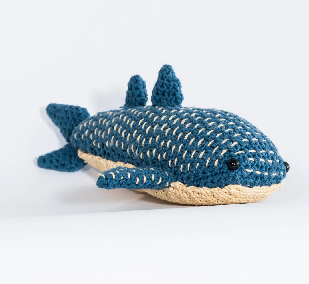 Tiburon Ballena Crochet 2