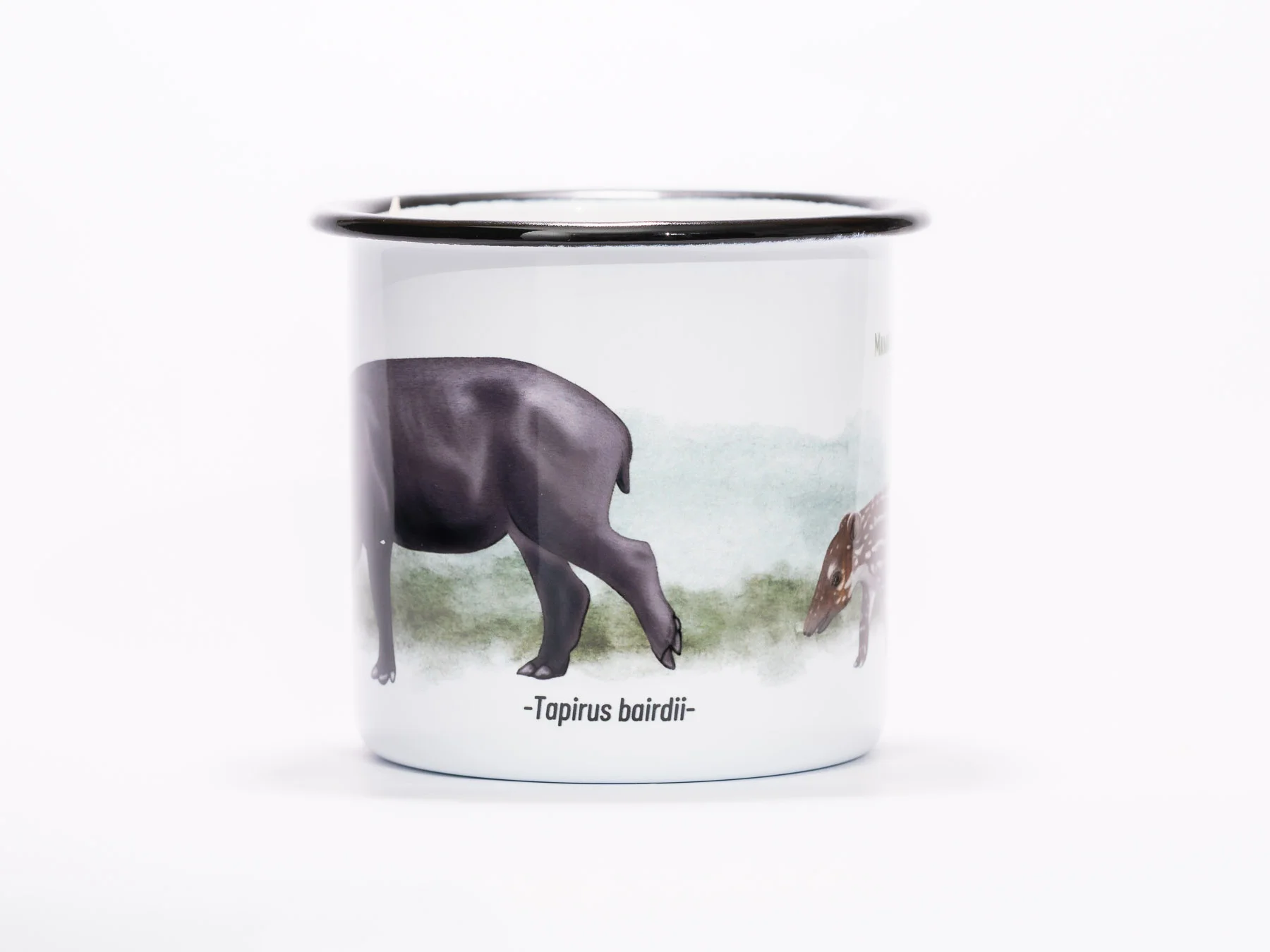 Taza peltre tapir
