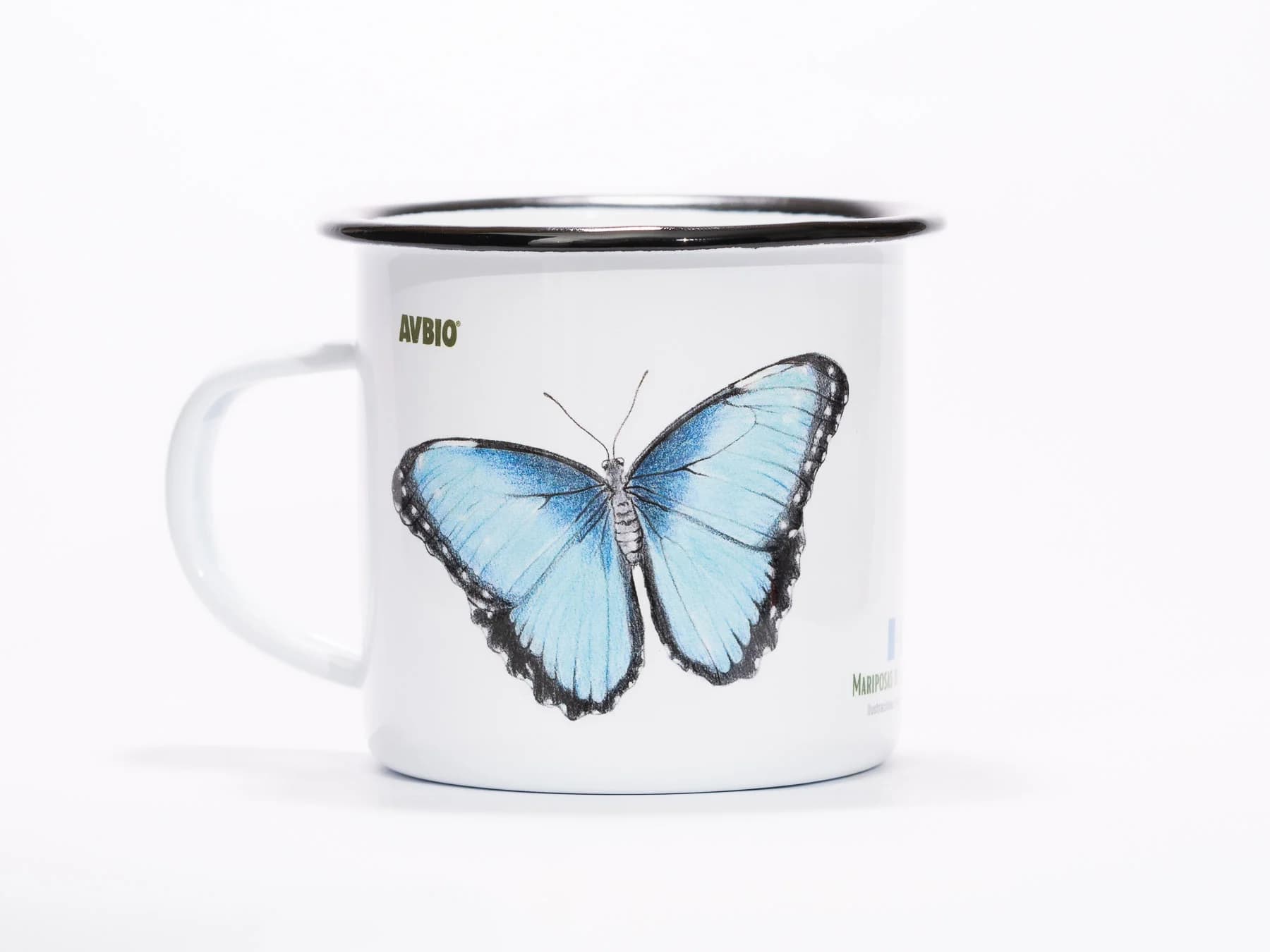 Taza peltre morfo