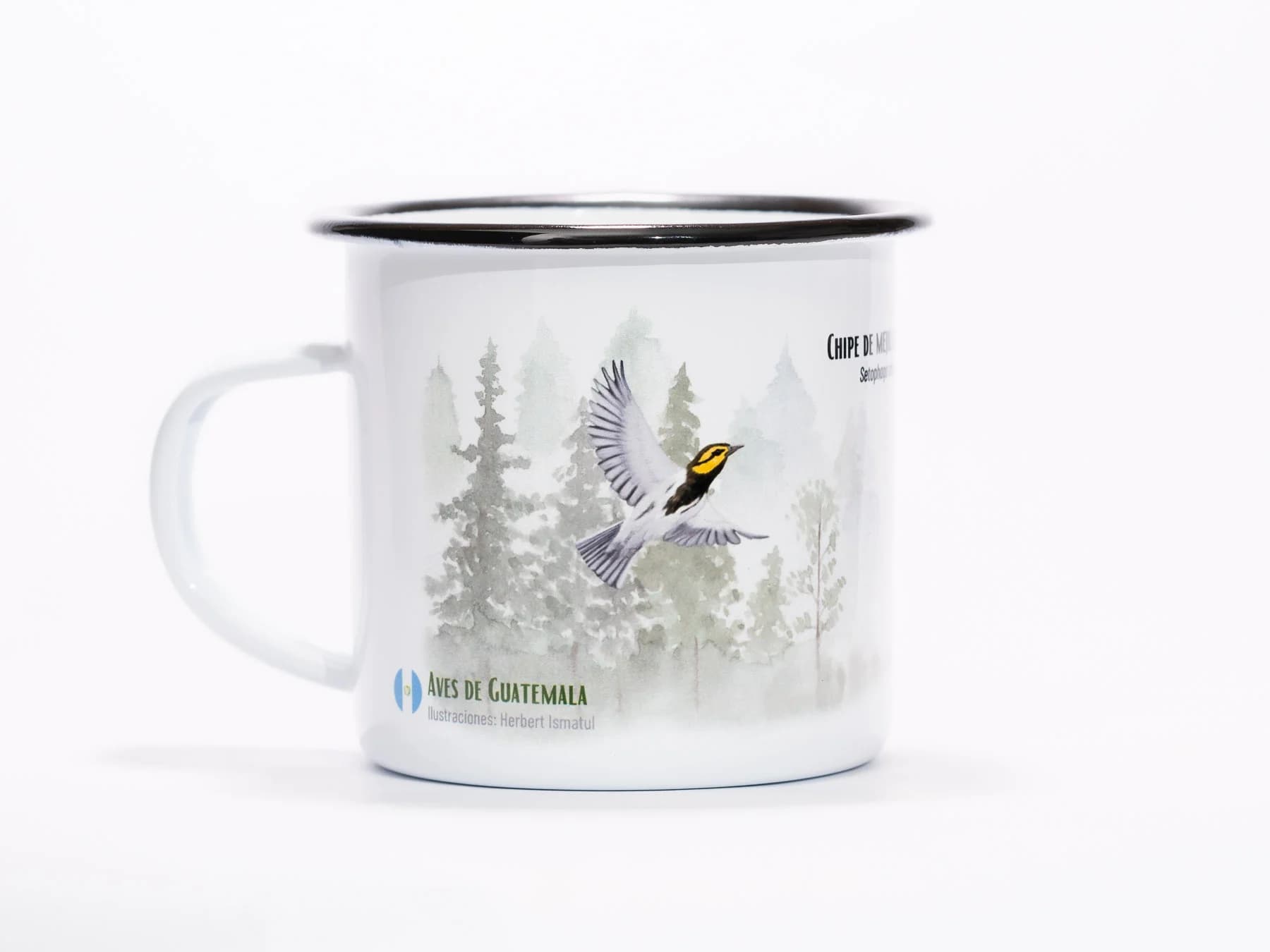 Taza peltre chipe
