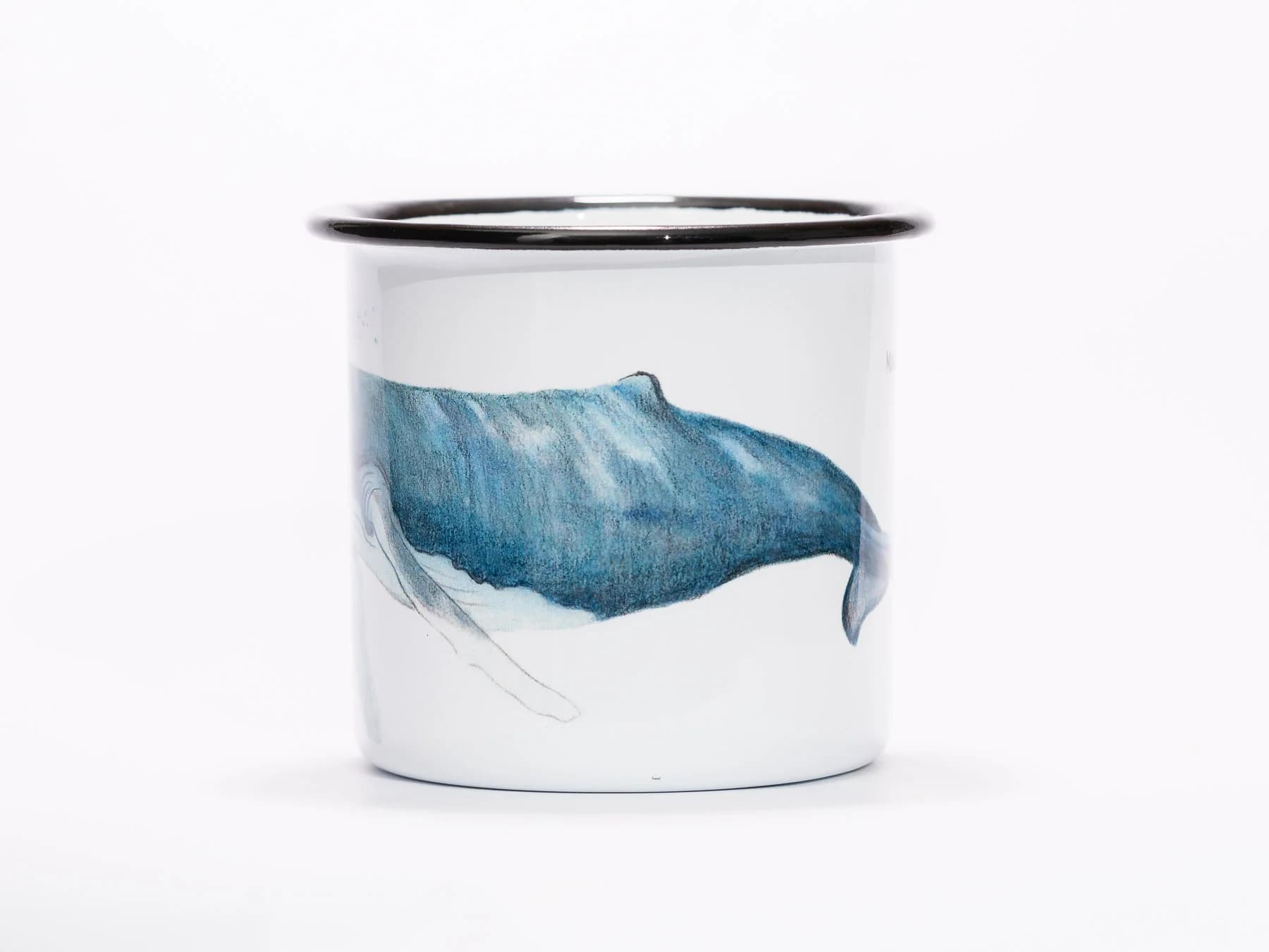 taza peltre ballena