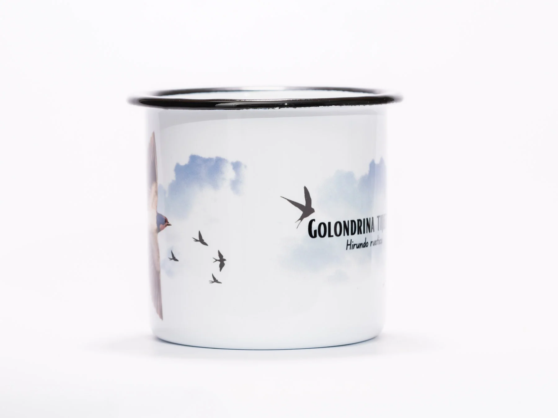 taza peltre golondrina