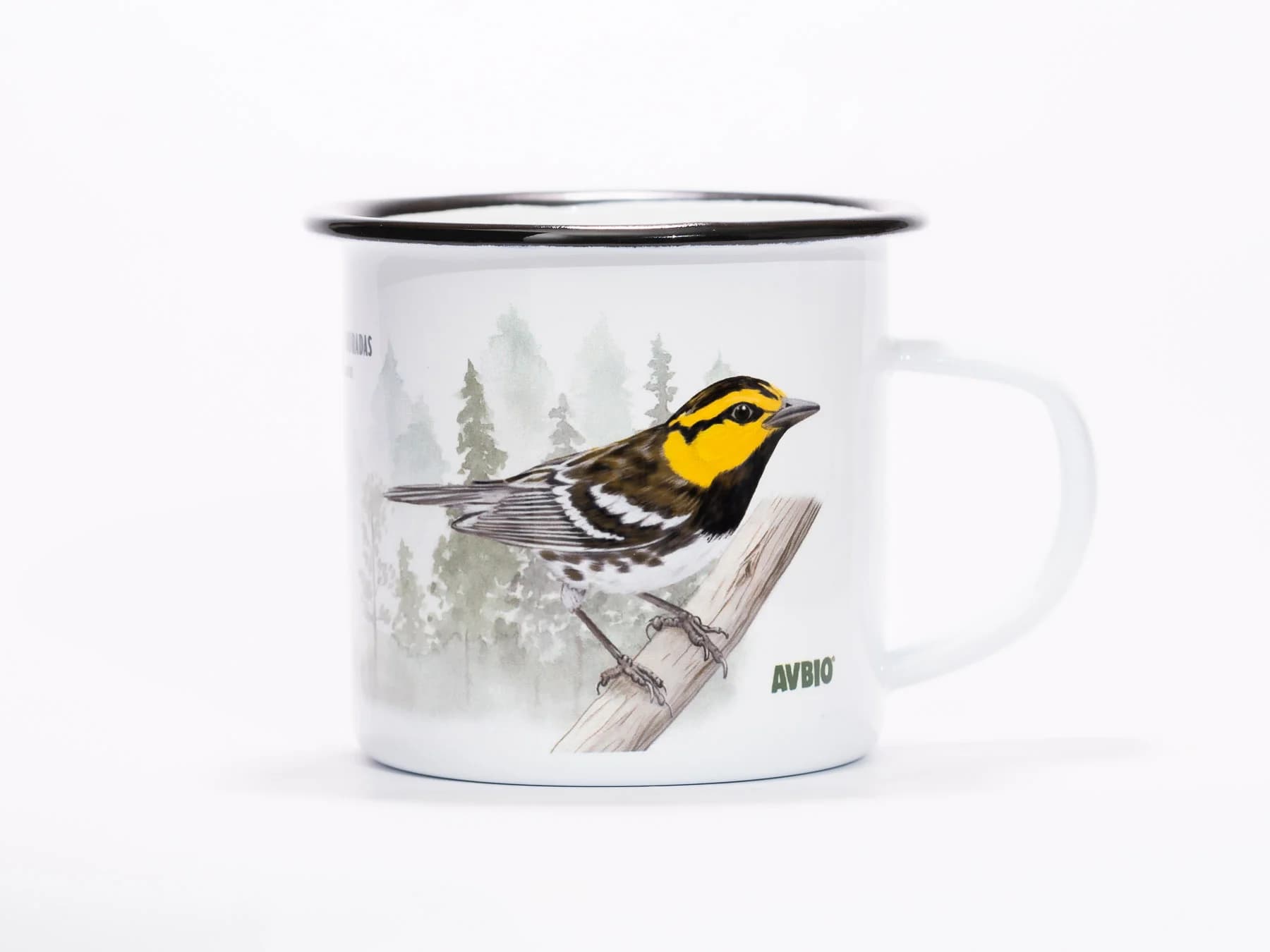 Taza peltre chipe