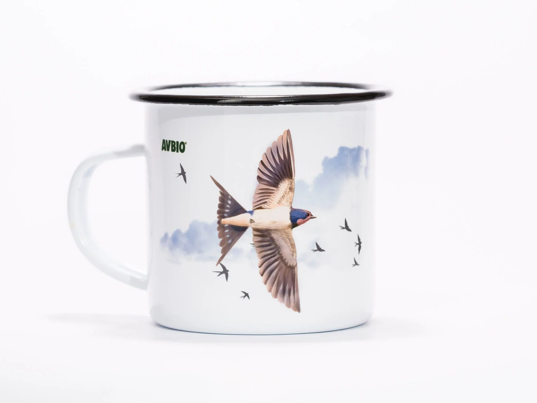 taza peltre golondrina